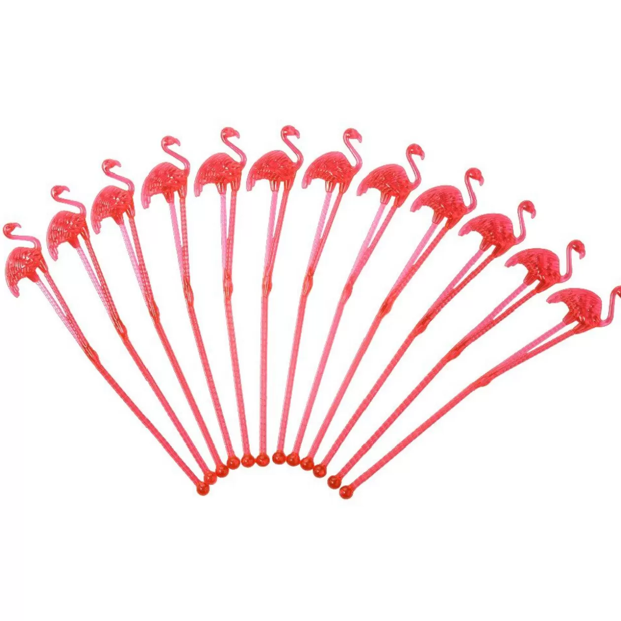 Gifi Agitateur à cocktail flamand x12< Vaisselle Et Accessoires De Table