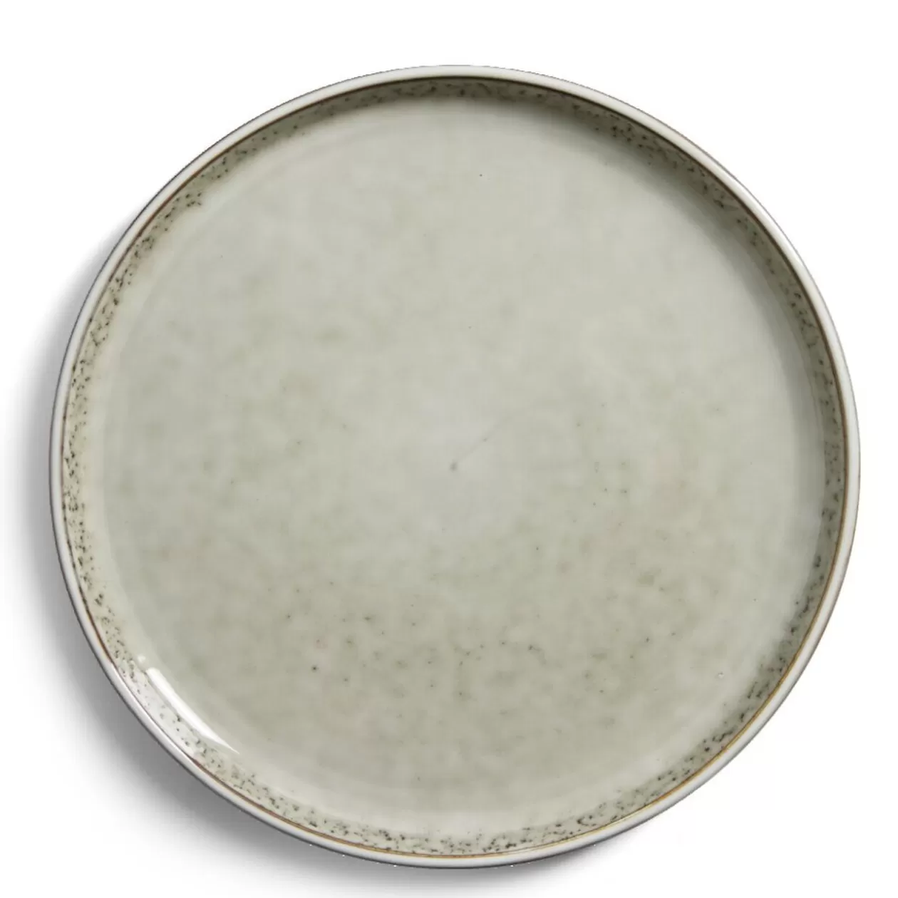 Assiette à dessert grès gris Ø21,5cm>Gifi Hot