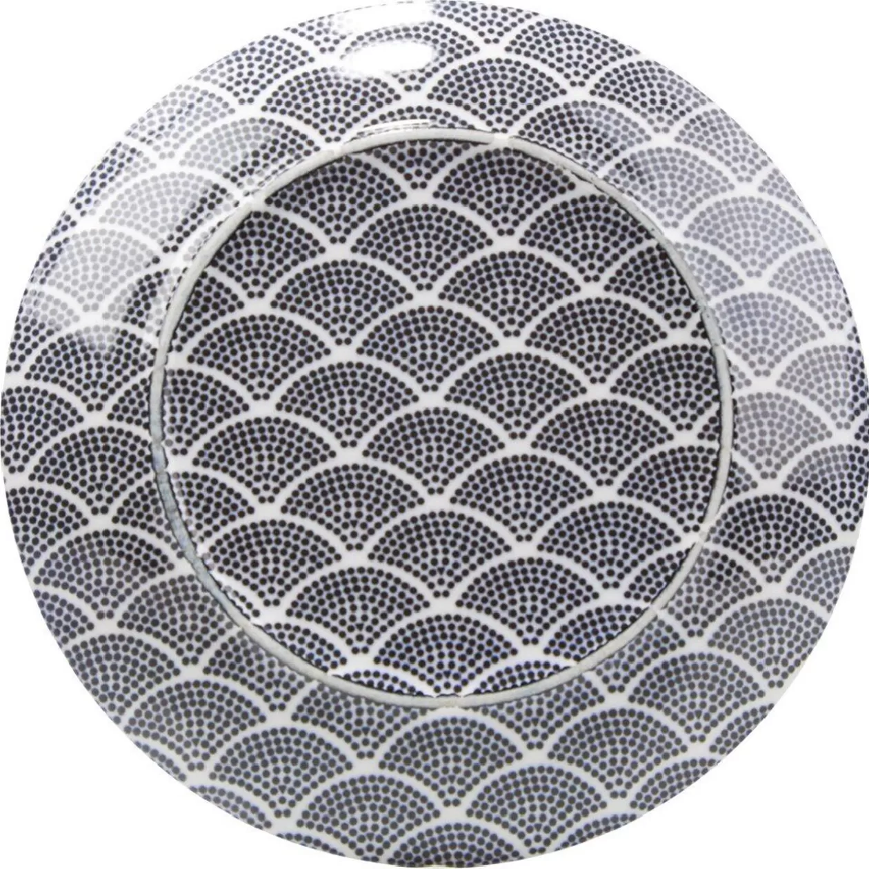 Gifi Assiette à dessert motif vague japonaise bleue et blanche< Vaisselle Et Accessoires De Table