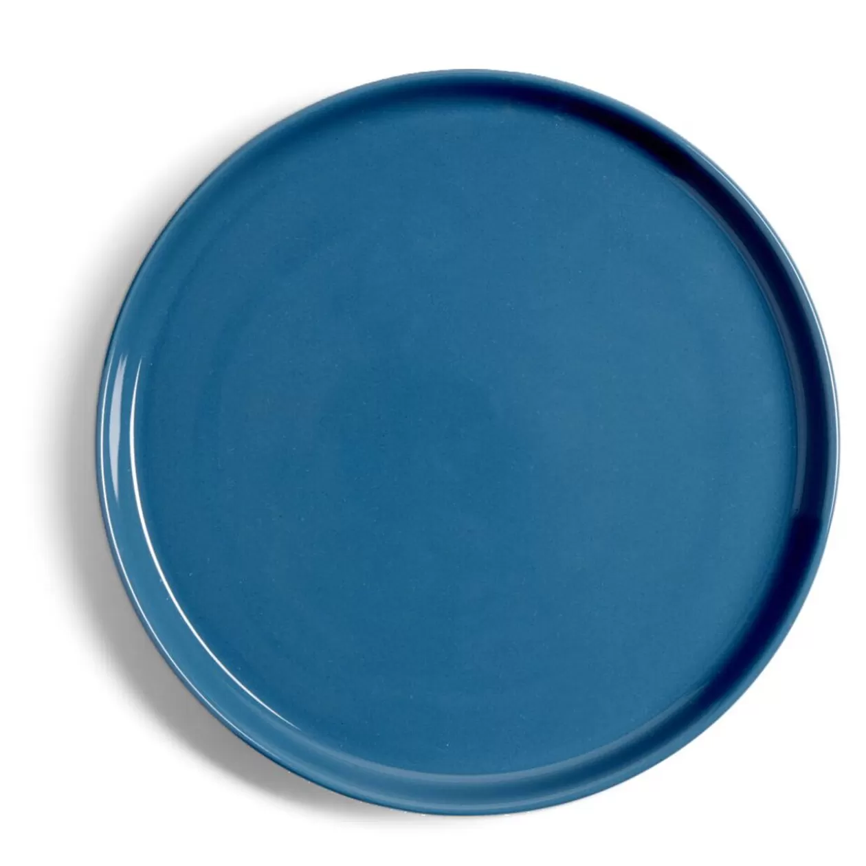 Gifi Assiette à dessert Oslo en grès bleu Ø20cm< Vaisselle Et Accessoires De Table