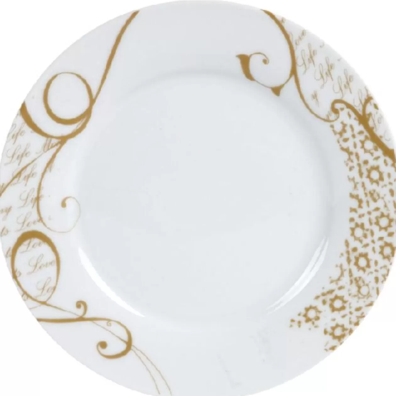 Assiette à dessert porcelaine>Gifi Outlet