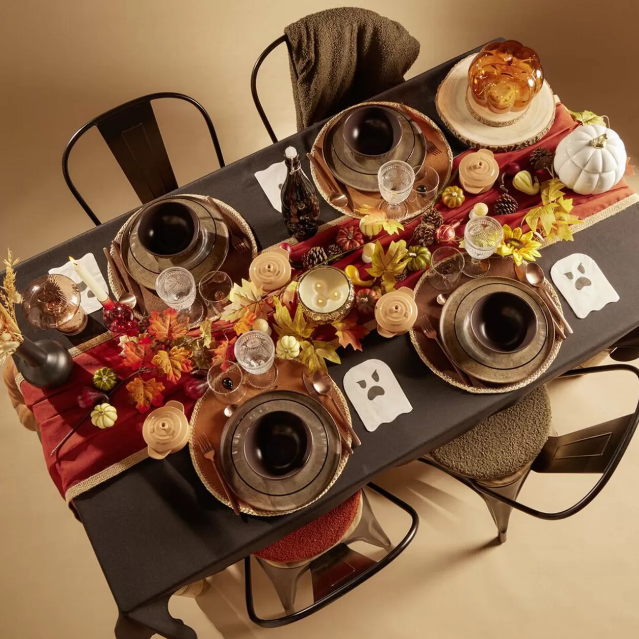 Gifi Assiette à dessert porcelaine blanche motif sapin de Noël Ø19cm< Vaisselle Et Accessoires De Table