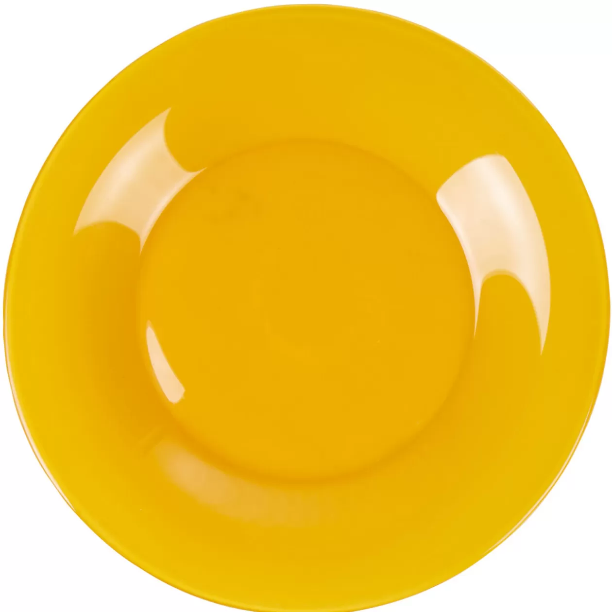 Assiette à dessert ronde Luminarc unie jaune moutarde Zana>Gifi Sale