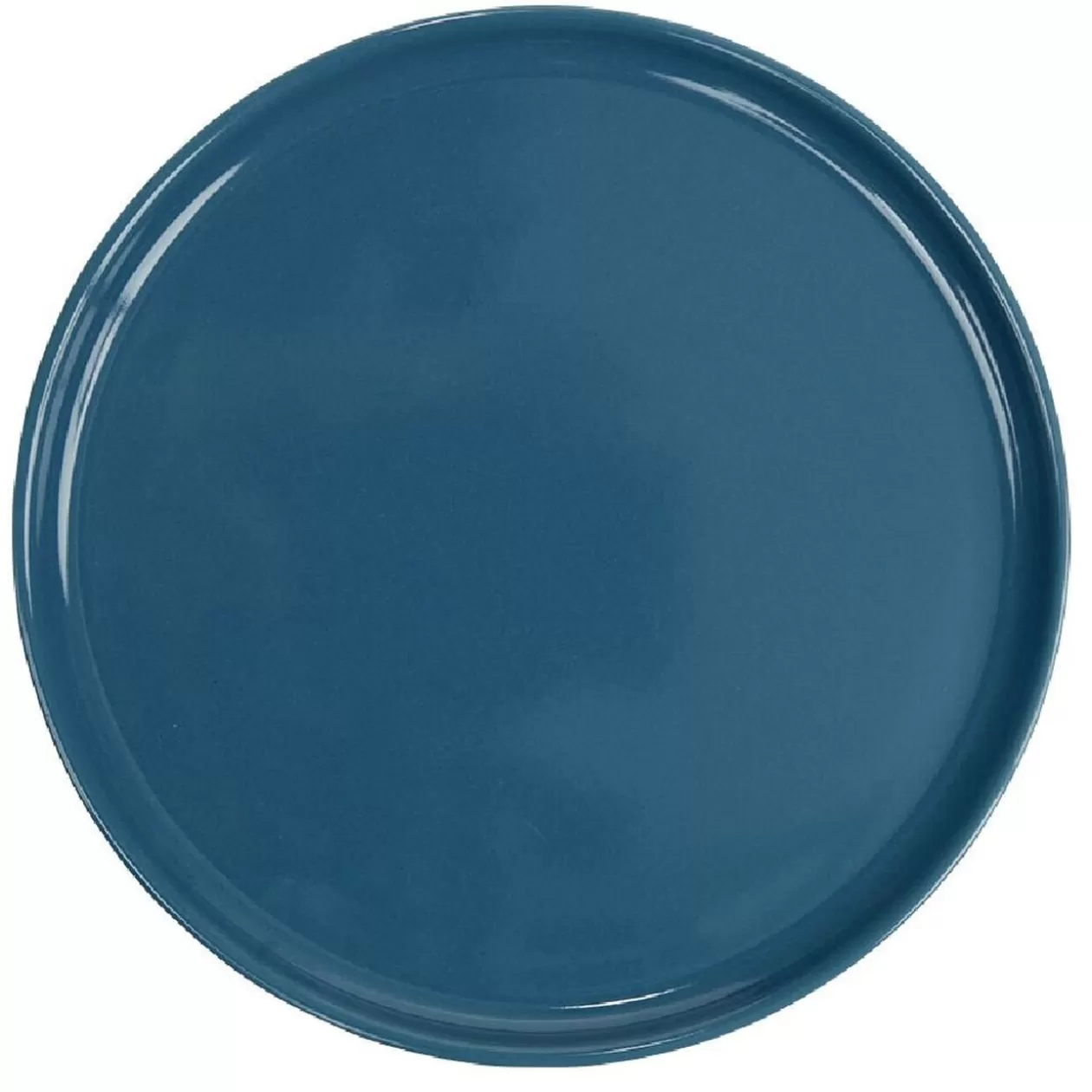 Gifi Assiette à dessert ronde Nordic porcelaine bleu< Vaisselle Et Accessoires De Table