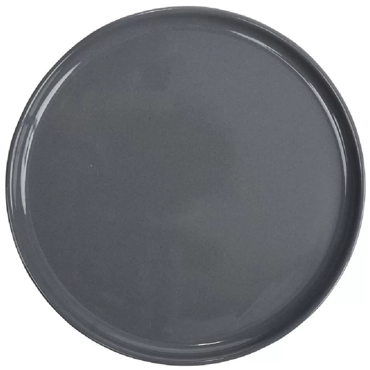 Assiette à dessert ronde Nordic porcelaine gris>Gifi Store