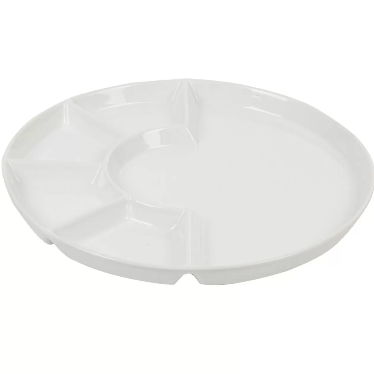 Gifi Assiette à fondue barbecue blanche< Vaisselle Et Accessoires De Table