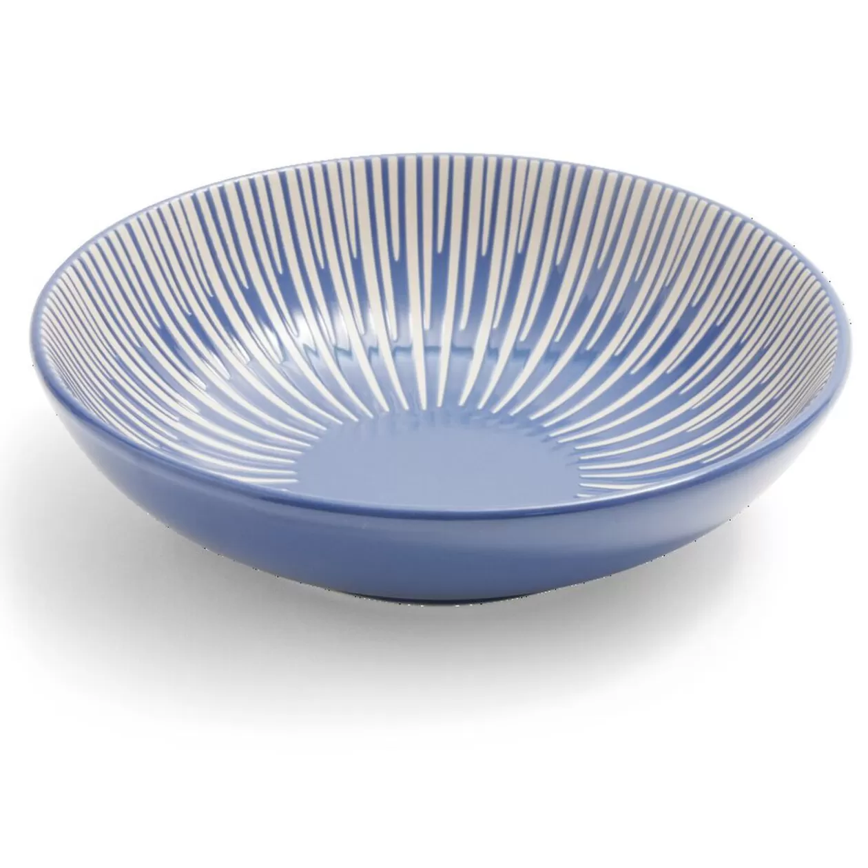 Gifi Assiette à soupe Rio faïence bleue et blanche Ø20cm< Vaisselle Et Accessoires De Table