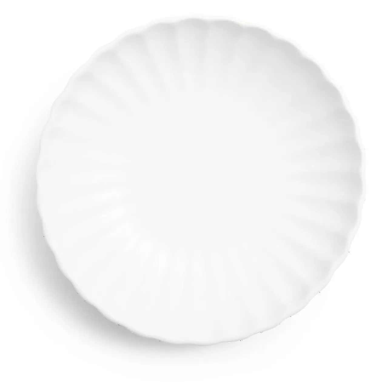 Gifi Assiette à soupe Venise rebord ondulé faïence blanc Ø20cm< Vaisselle Et Accessoires De Table