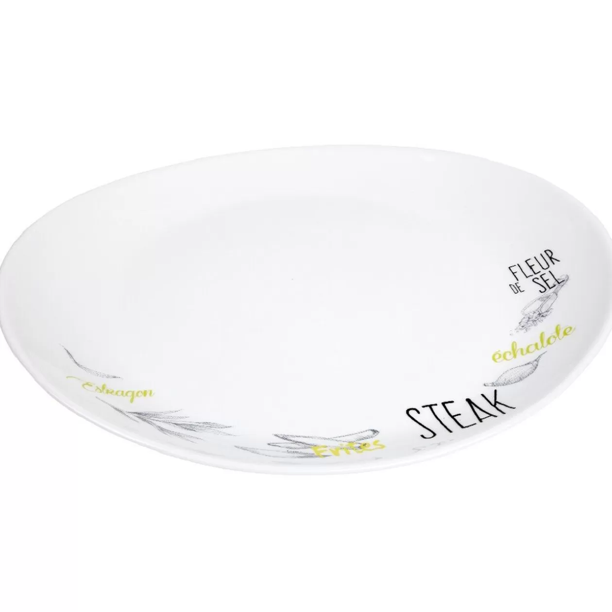 Gifi Assiette à steak< Vaisselle Et Accessoires De Table