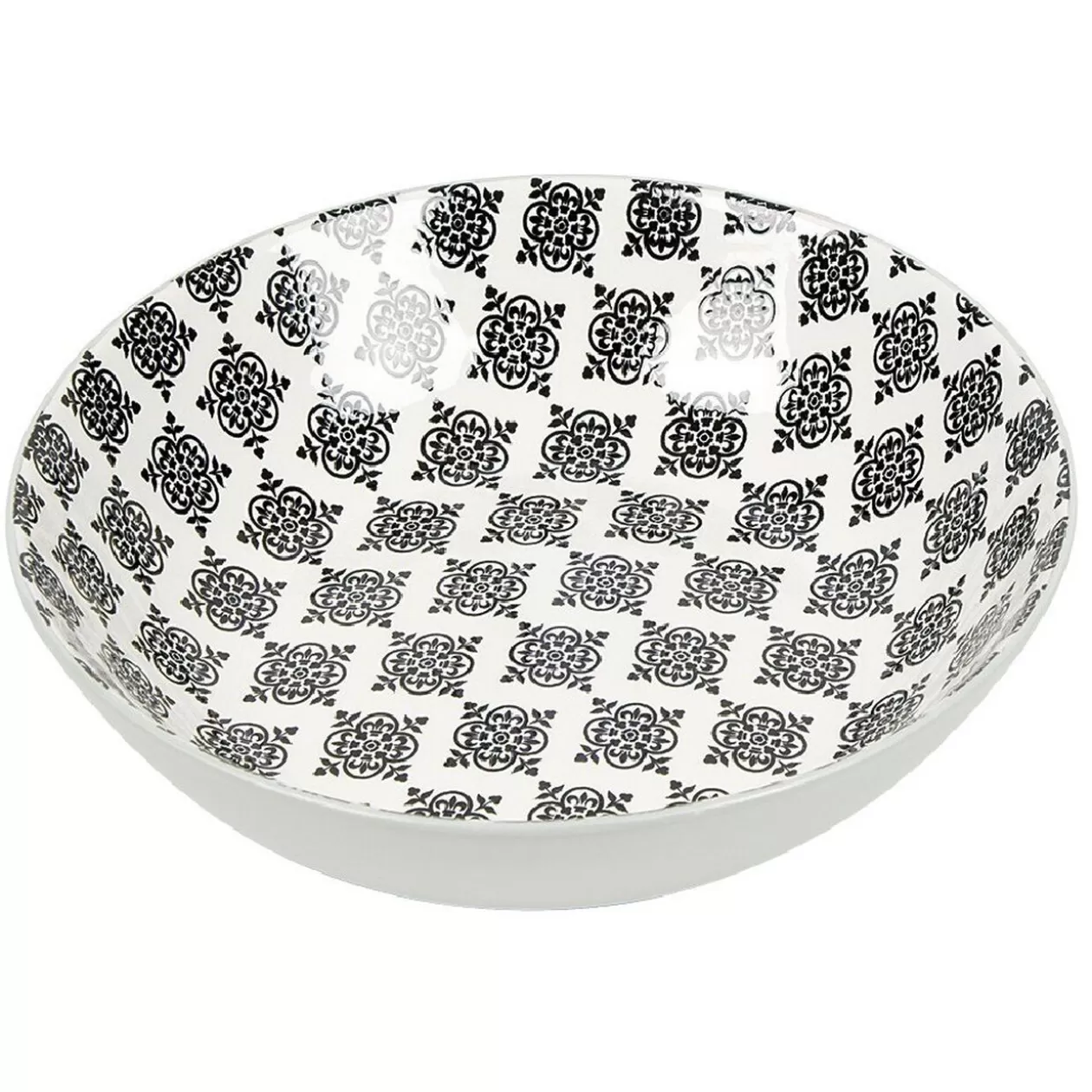 Gifi Assiette creuse en porcelaine motif intérieur et extérieur coloré< Vaisselle Et Accessoires De Table