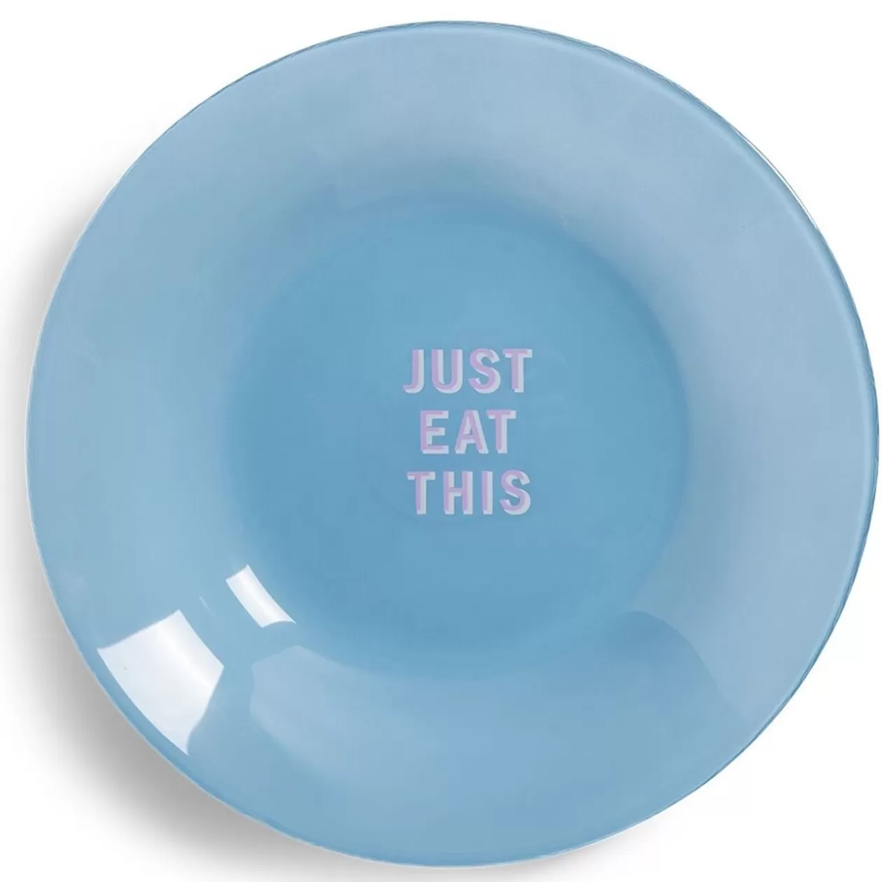 Gifi Assiette creuse verre coloré avec message Ø23cm - 3 modèles< Vaisselle Et Accessoires De Table