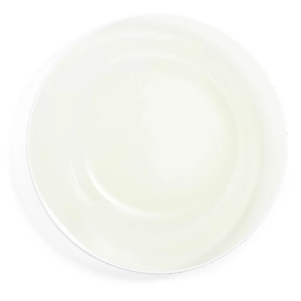 Gifi Assiette creuse verre vert transparent liseré blanc Ø23cm< Vaisselle Et Accessoires De Table