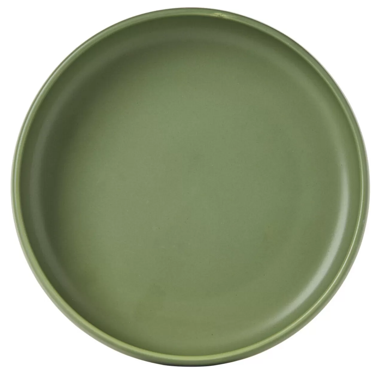 Assiette de dégustation creuse ronde verte>Gifi Online