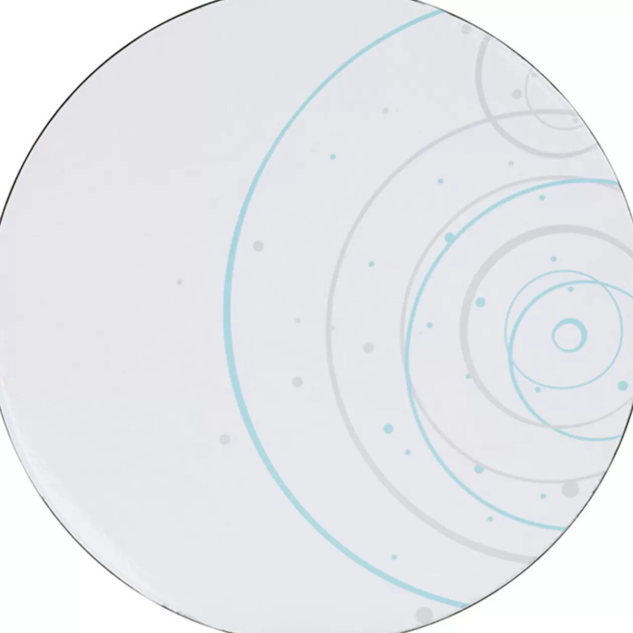 Assiette de présentation design cercles et ronds>Gifi Sale