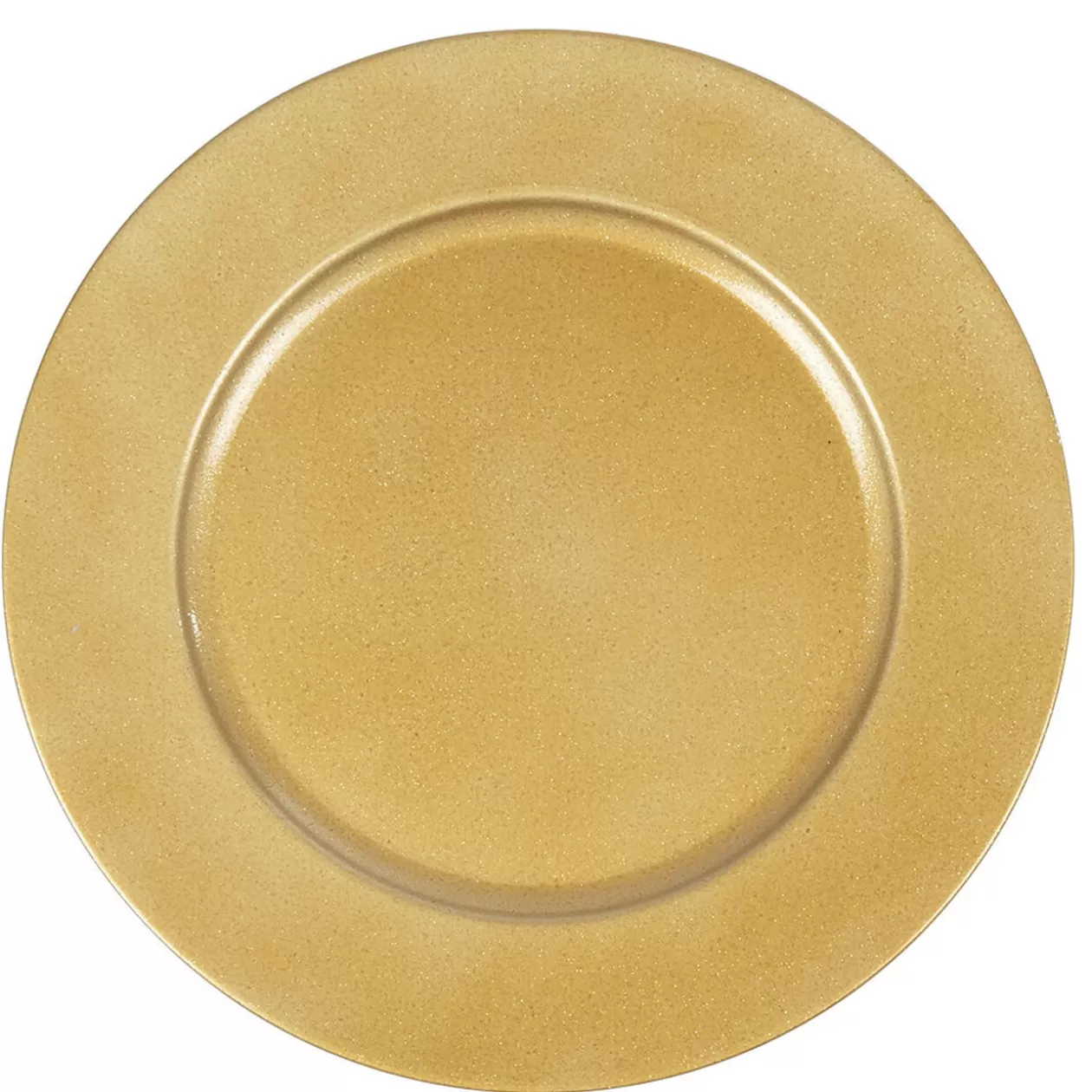 Gifi Assiette de présentation ronde dorée< Vaisselle Et Accessoires De Table