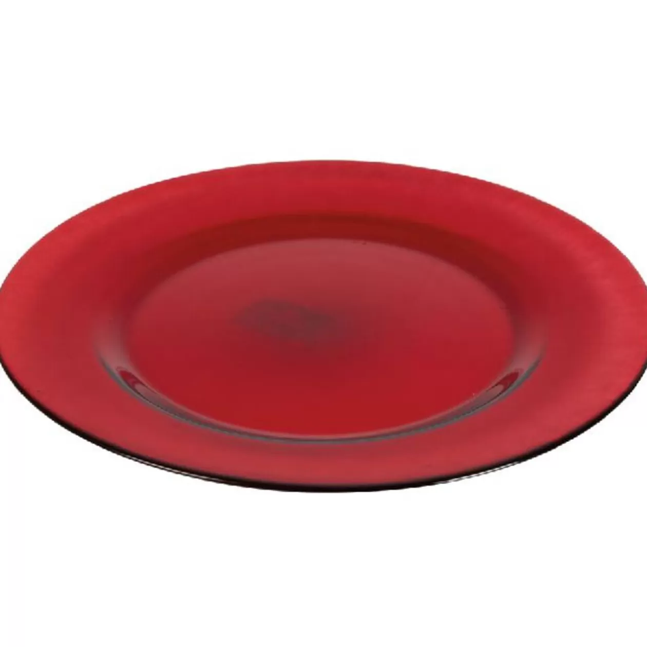 Assiette de présentation rouge>Gifi Discount