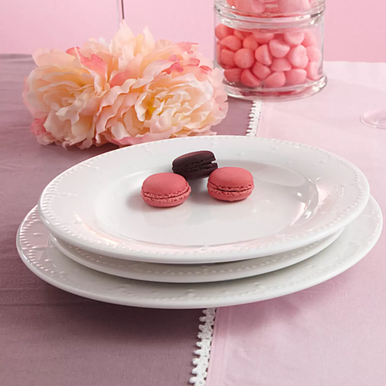 Gifi Assiette plate blanche< Vaisselle Et Accessoires De Table