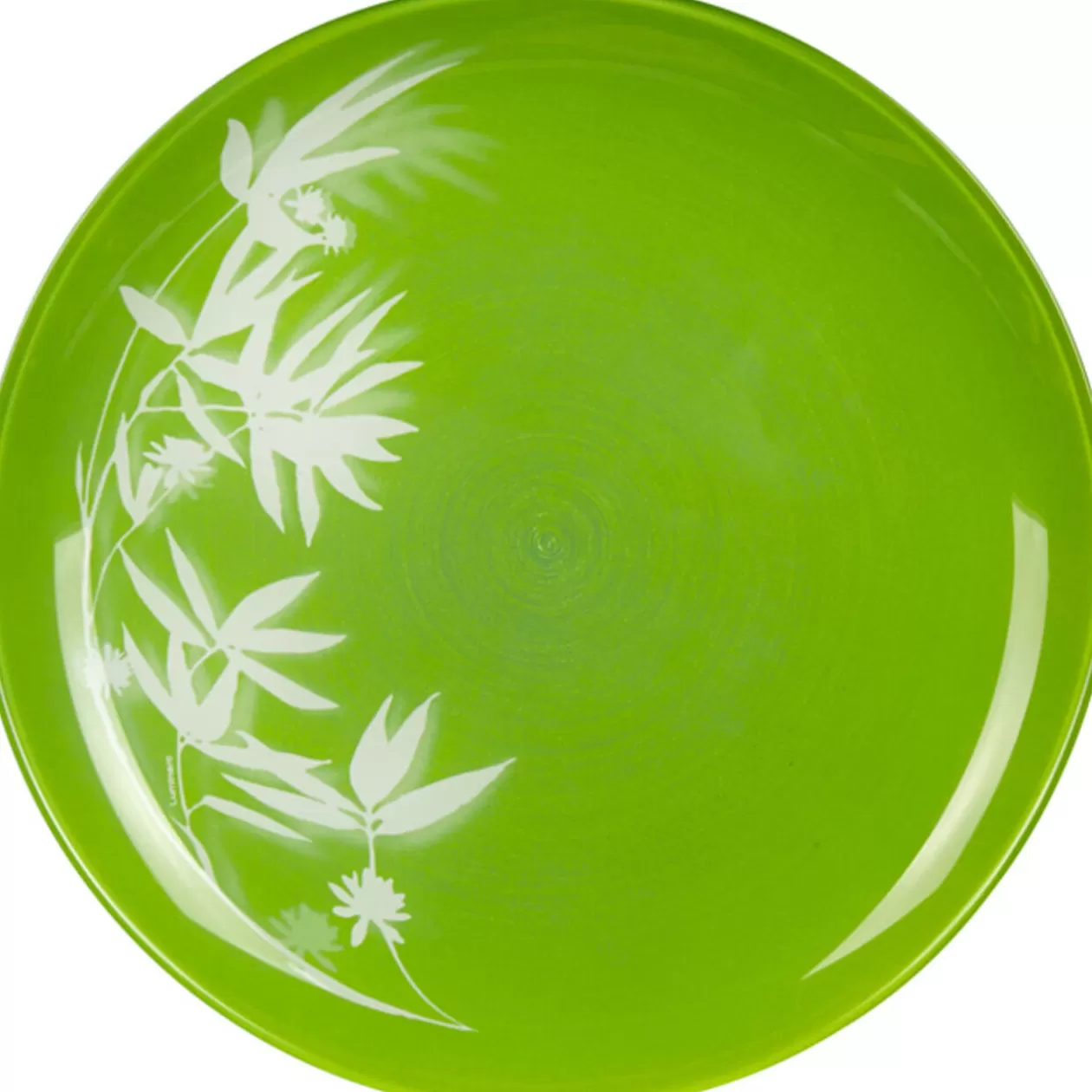 Gifi Assiette plate Luminarc vert Darjeeling< Vaisselle Et Accessoires De Table