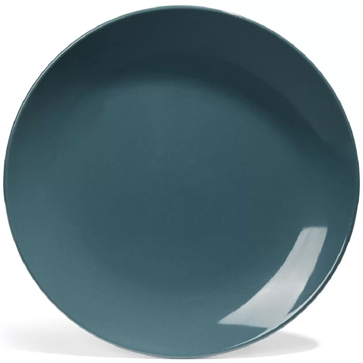 Gifi Assiette plate Madrid Ø27cm faïence bleue< Vaisselle Et Accessoires De Table