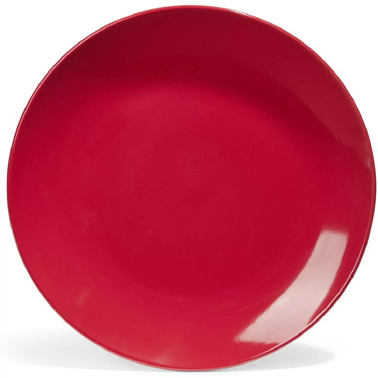 Gifi Assiette plate Madrid Ø27cm faïence rouge< Vaisselle Et Accessoires De Table