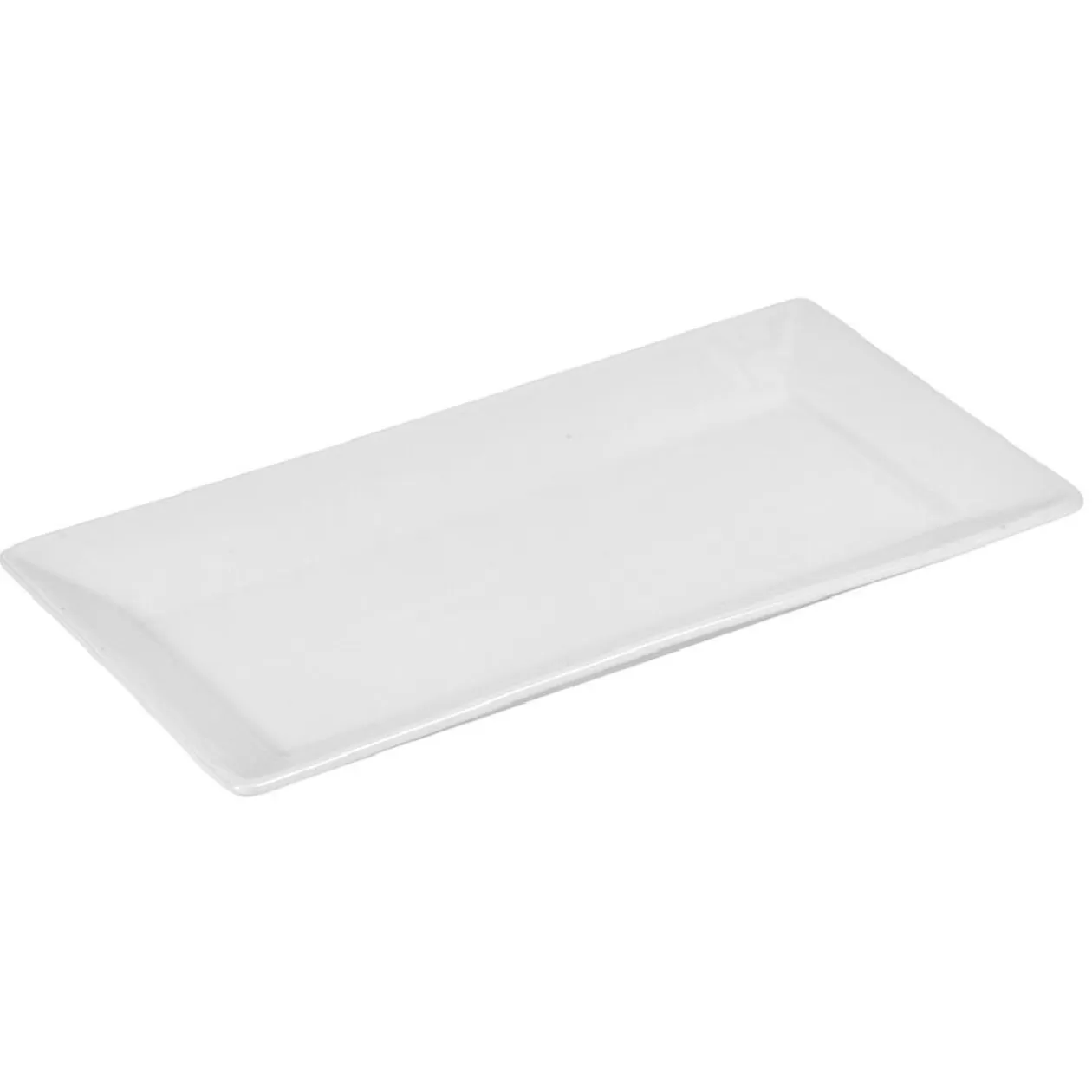 Assiette plate rectangulaire porcelaine blanc>Gifi New