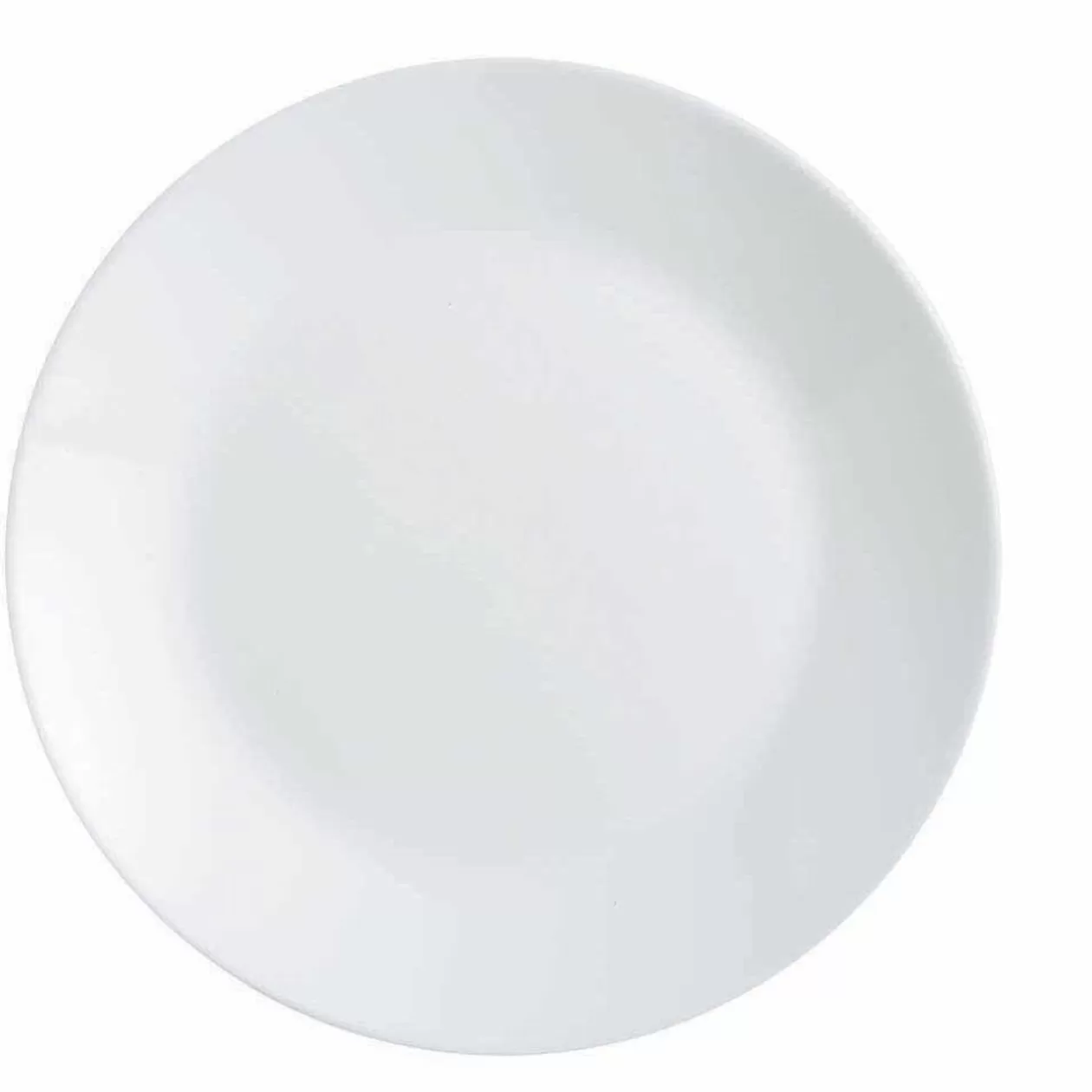 Gifi Assiette plate ronde Ø25cm Luminarc opale blanche< Vaisselle Et Accessoires De Table