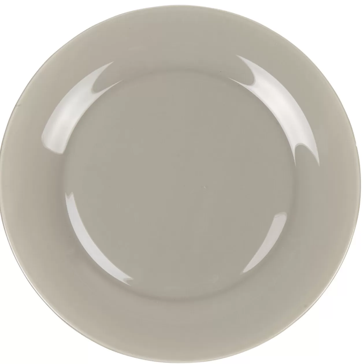 Gifi Assiette plate ronde Luminarc taupe Zana< Vaisselle Et Accessoires De Table
