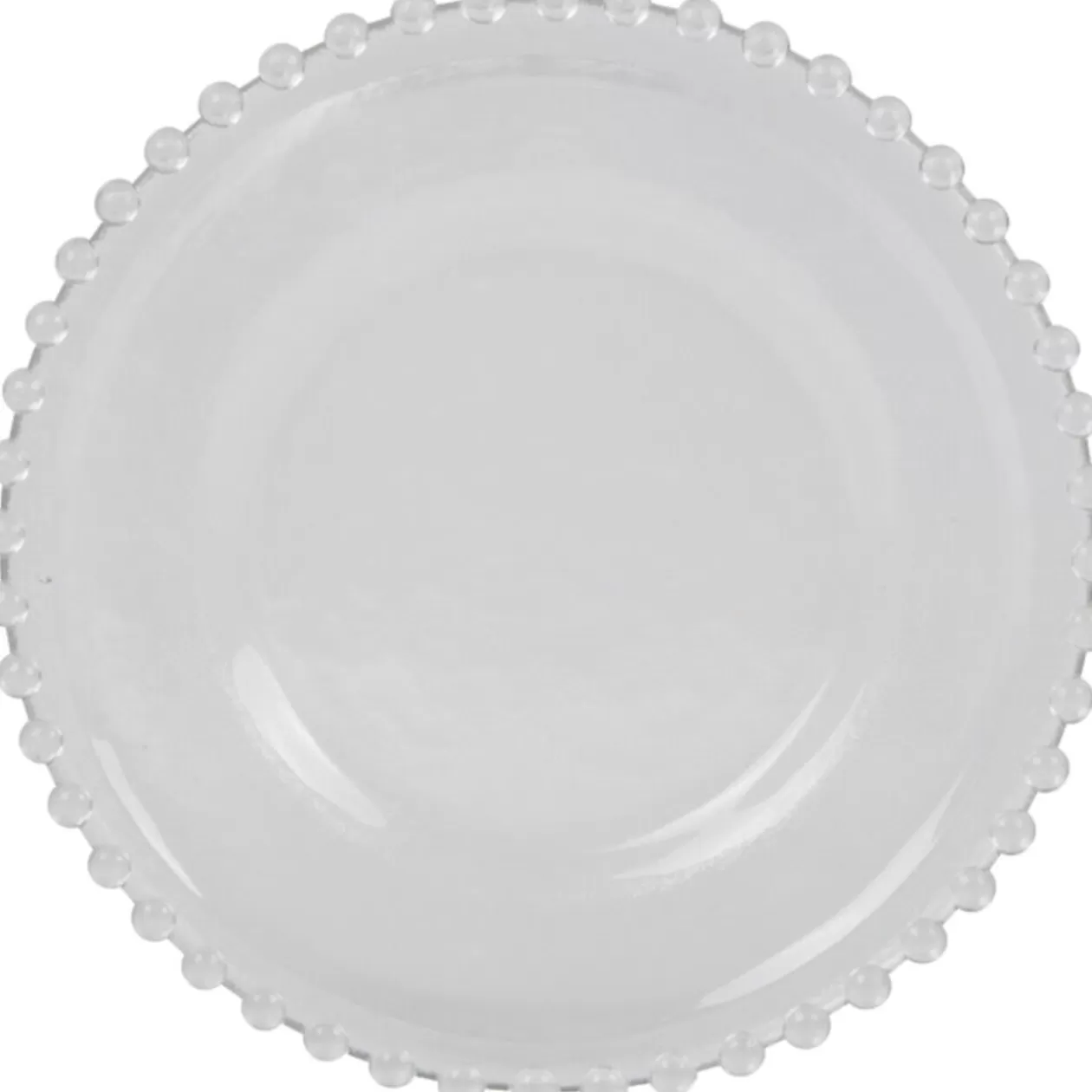 Assiette plate transparente>Gifi Outlet