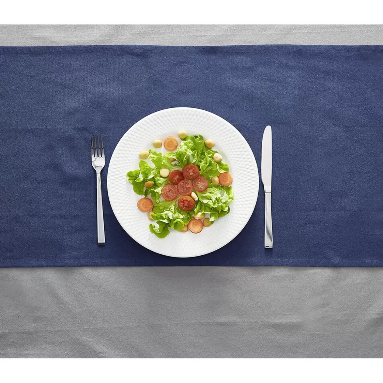 Assiette ronde plate céramique à rebord embossé uni blanc>Gifi Sale