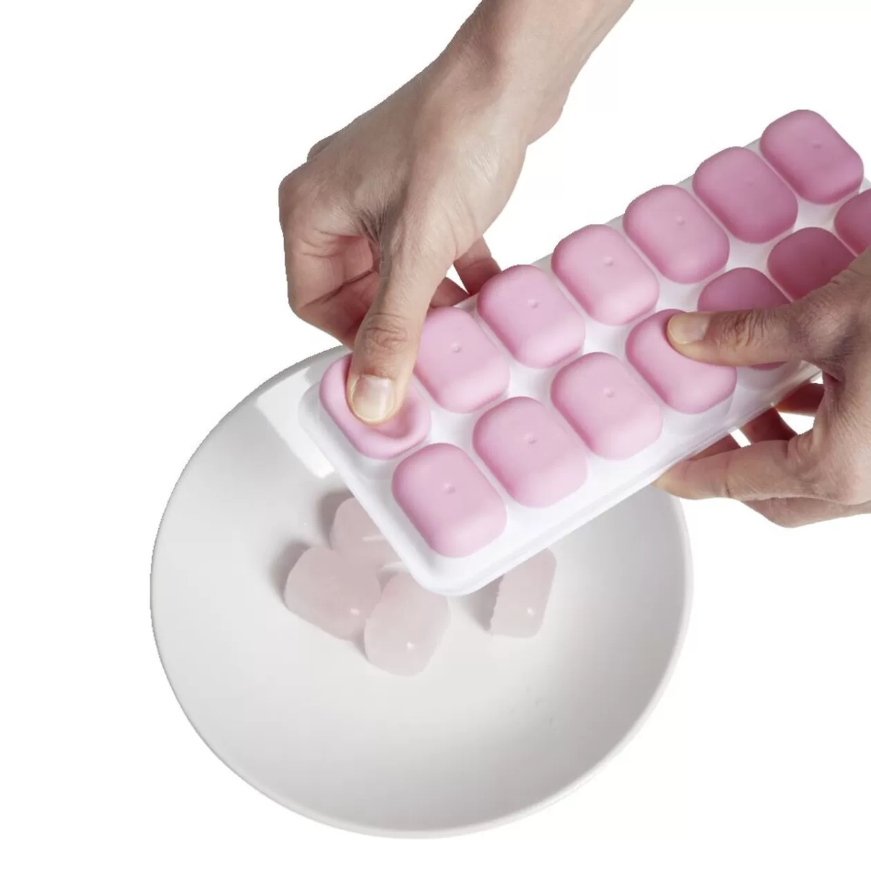 Gifi Bac à 14 glaçons avec couvercle 21x8cm - 3 coloris< Vaisselle Et Accessoires De Table