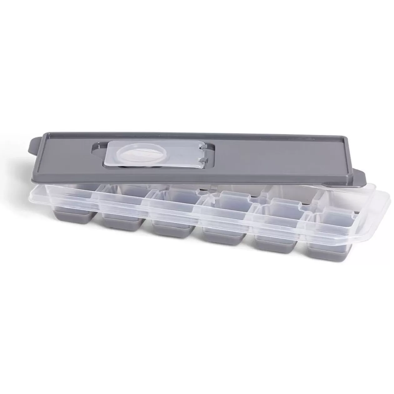 Gifi Bac à glaçons avec couvercle en silicone L.26,5x9cm< Vaisselle Et Accessoires De Table