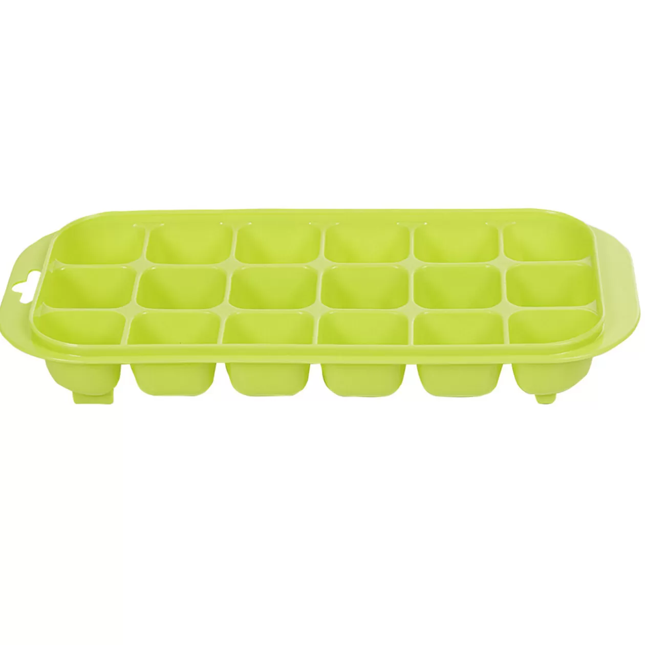 Bac à glaçons en plastique vert 18 compartiments x2>Gifi Clearance