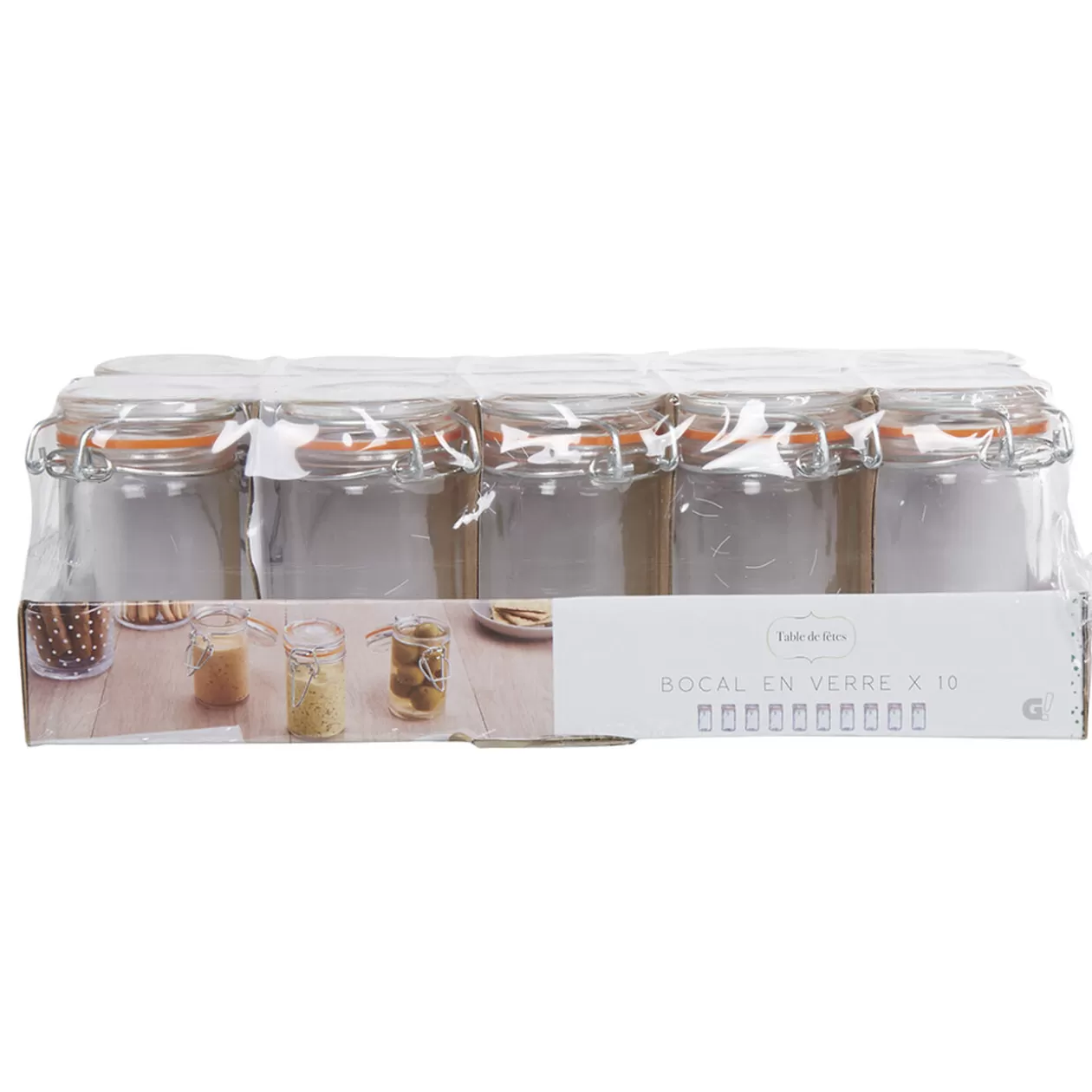 Bocal de conserve x10>Gifi Clearance