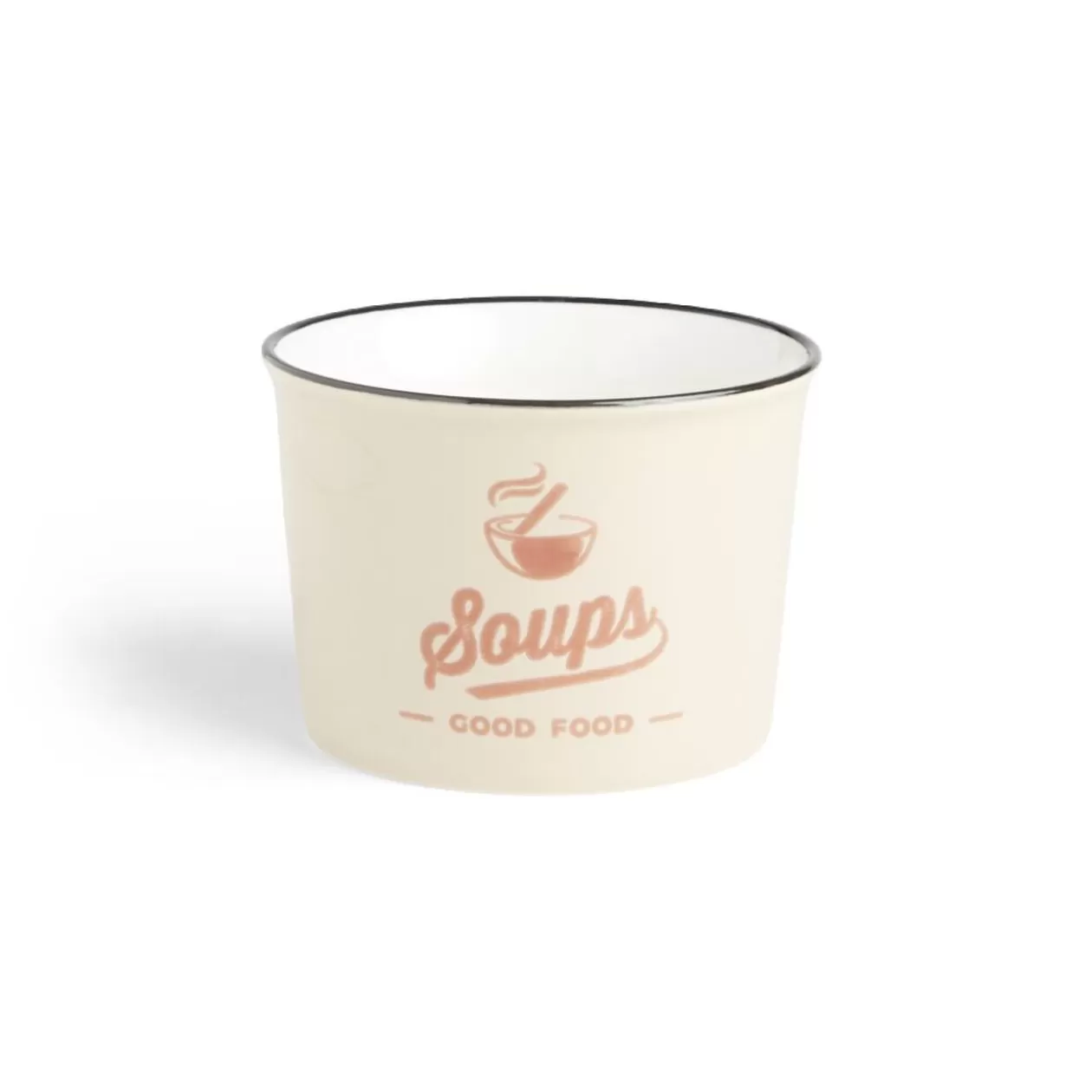 Bol à soupe 500ml faïence beige Ø12xH8,4cm>Gifi Best Sale