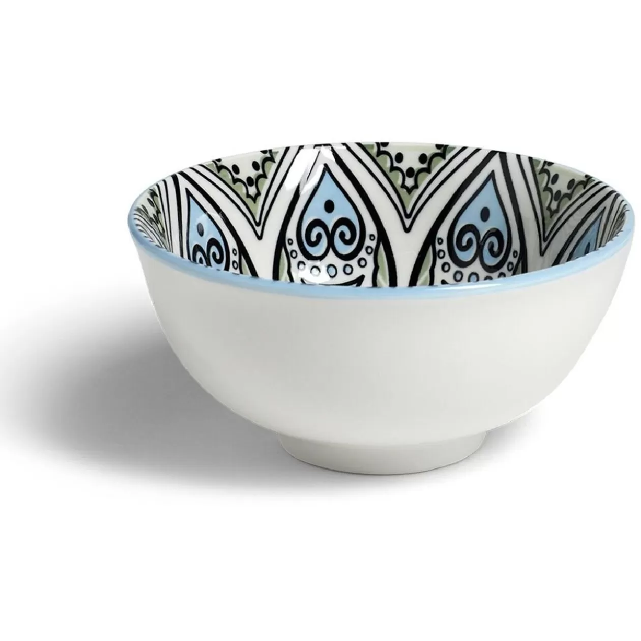 Bol décor oriental porcelaine Ø11,5xH6cm>Gifi New