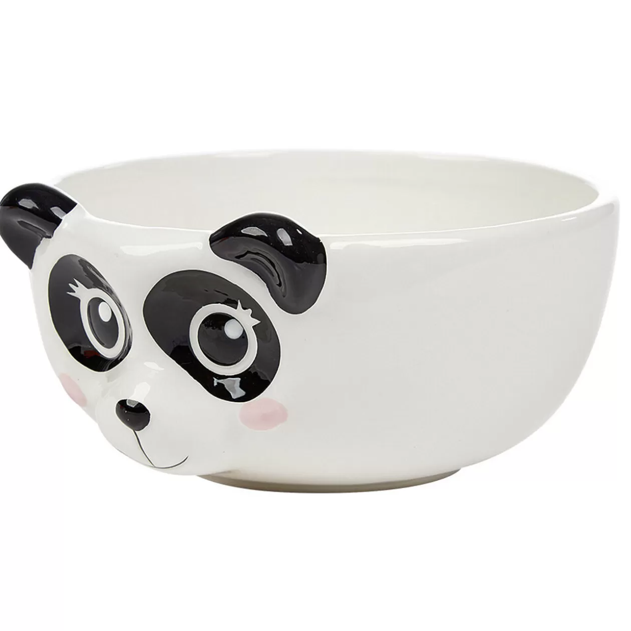 Bol forme tête de panda en faïence noir et blanc>Gifi Best Sale