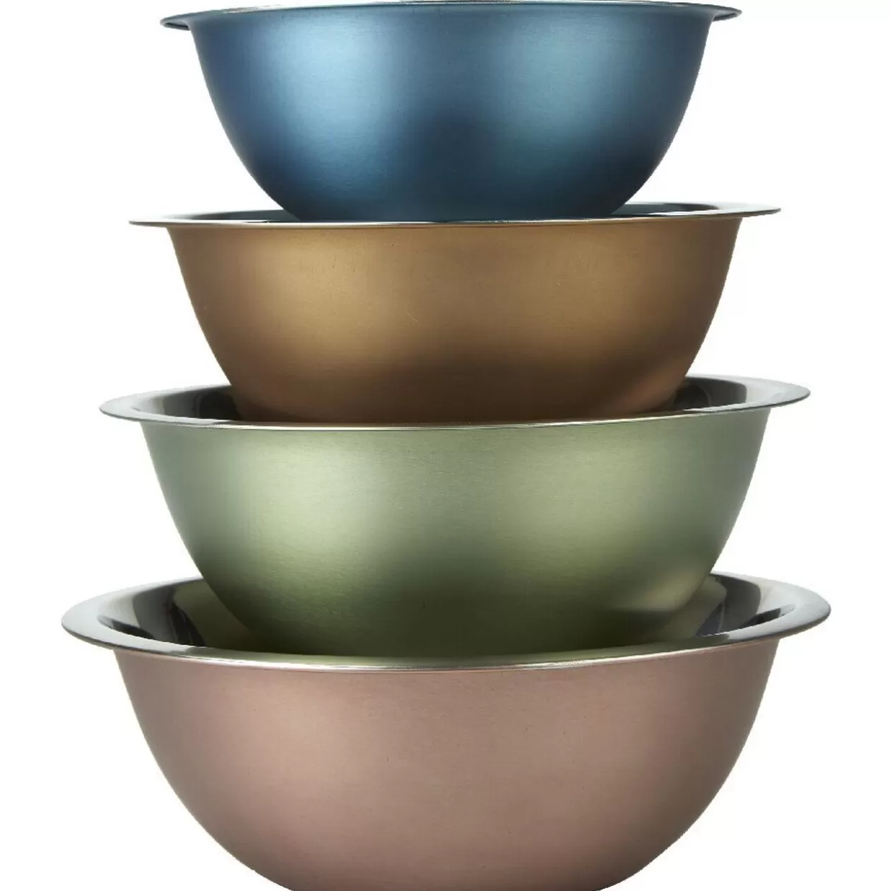 Gifi Bols à mixer en inox x4< Vaisselle Et Accessoires De Table