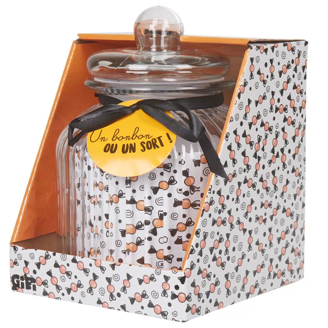 Bonbonnière transparente>Gifi Discount