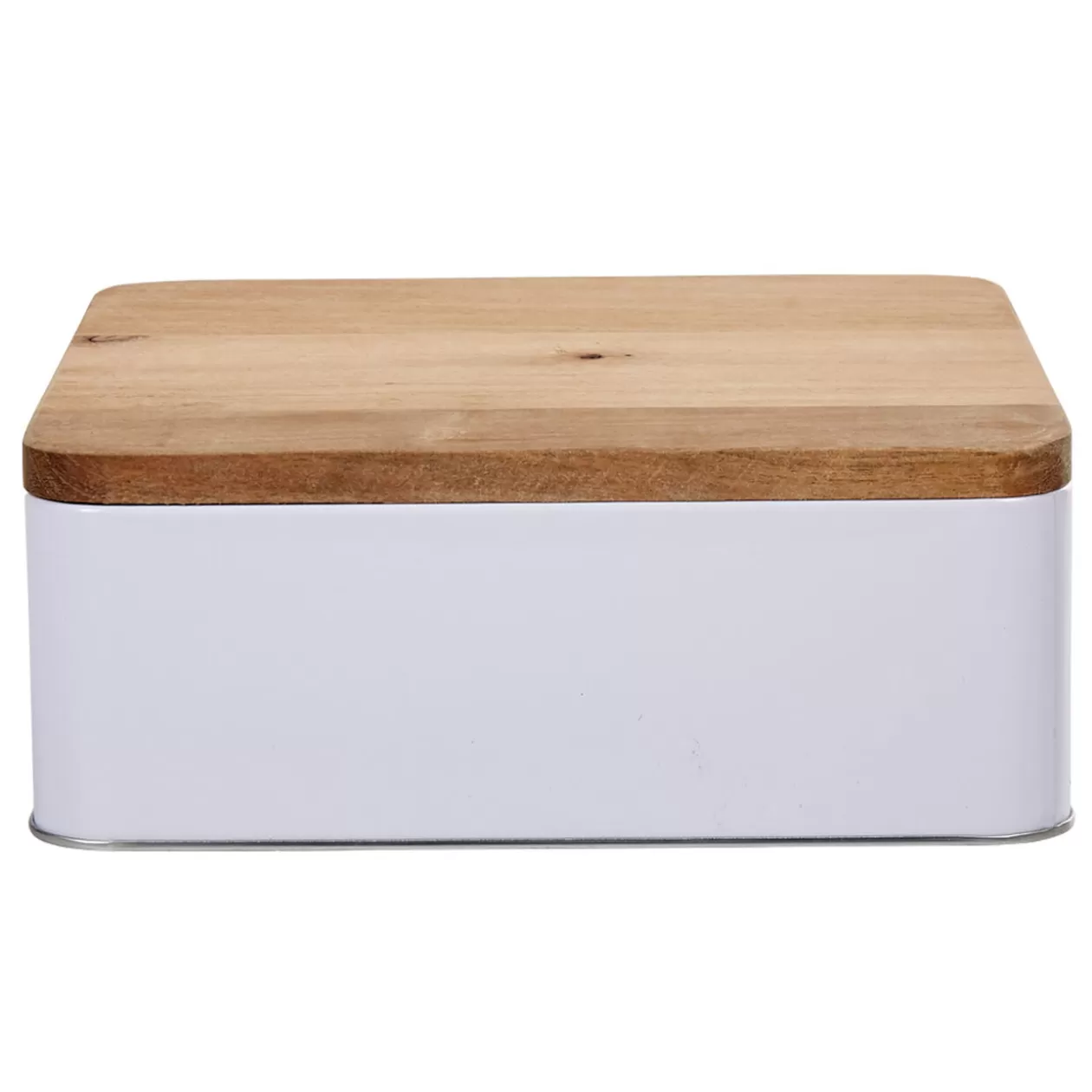 Gifi Boîte à biscuit rectangulaire blanc naturel< Conservation Alimentaire