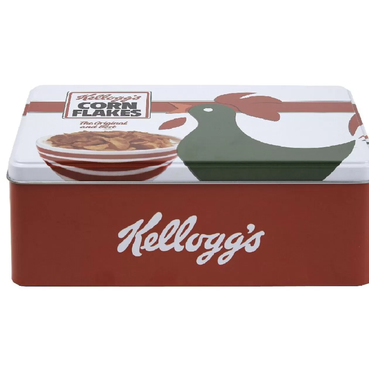 Gifi Boîte à sucre en métal Kellogs Corn flakes motif coq< Vaisselle Et Accessoires De Table