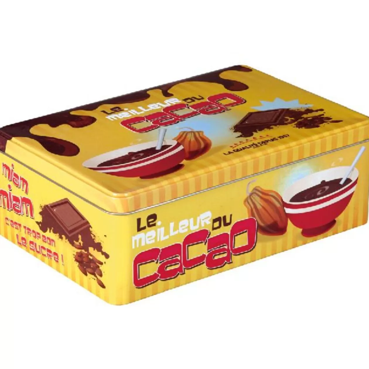 Gifi Boîte à sucre Le meilleur du cacao< Vaisselle Et Accessoires De Table