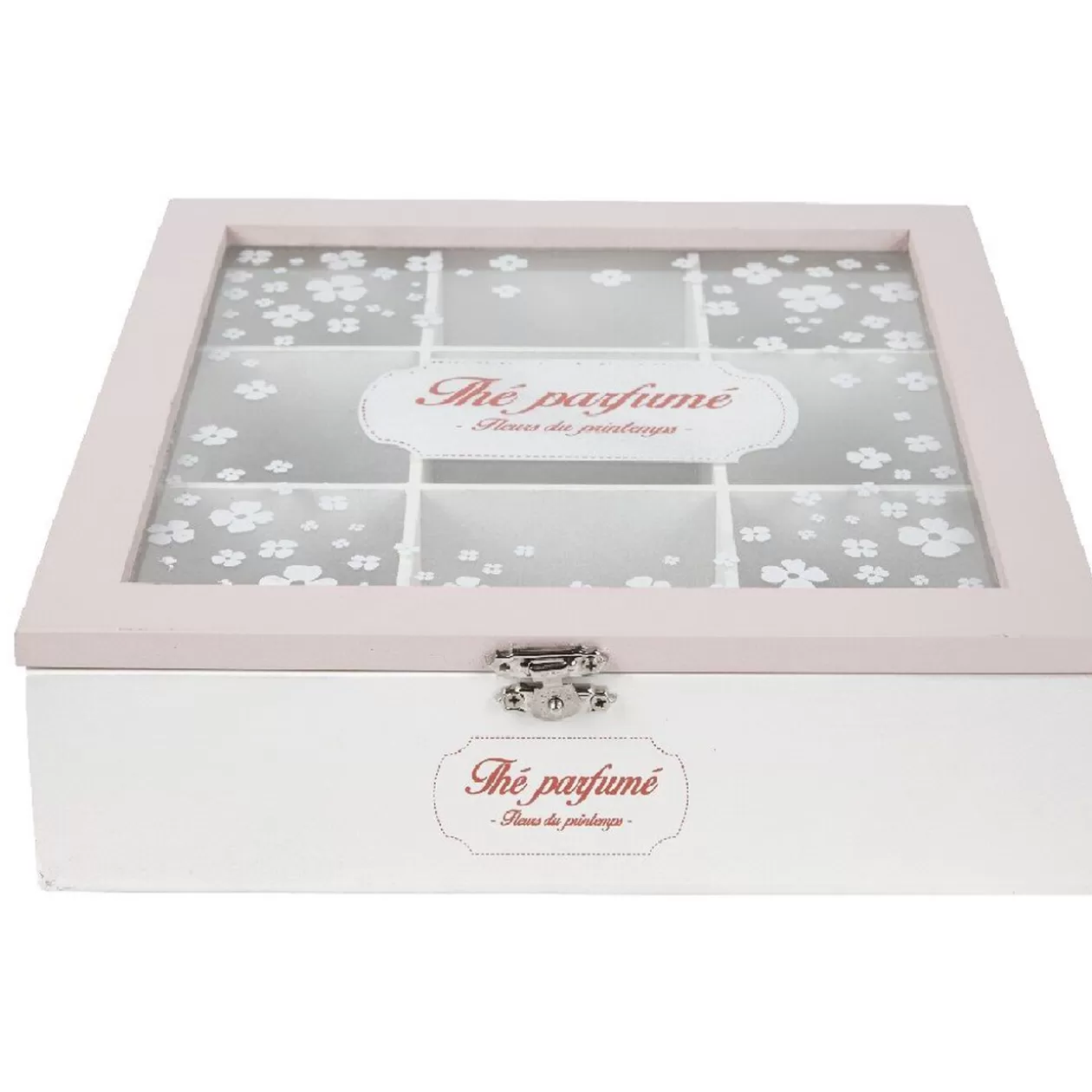 Boîte à thé motif fleur de cerisier>Gifi Flash Sale