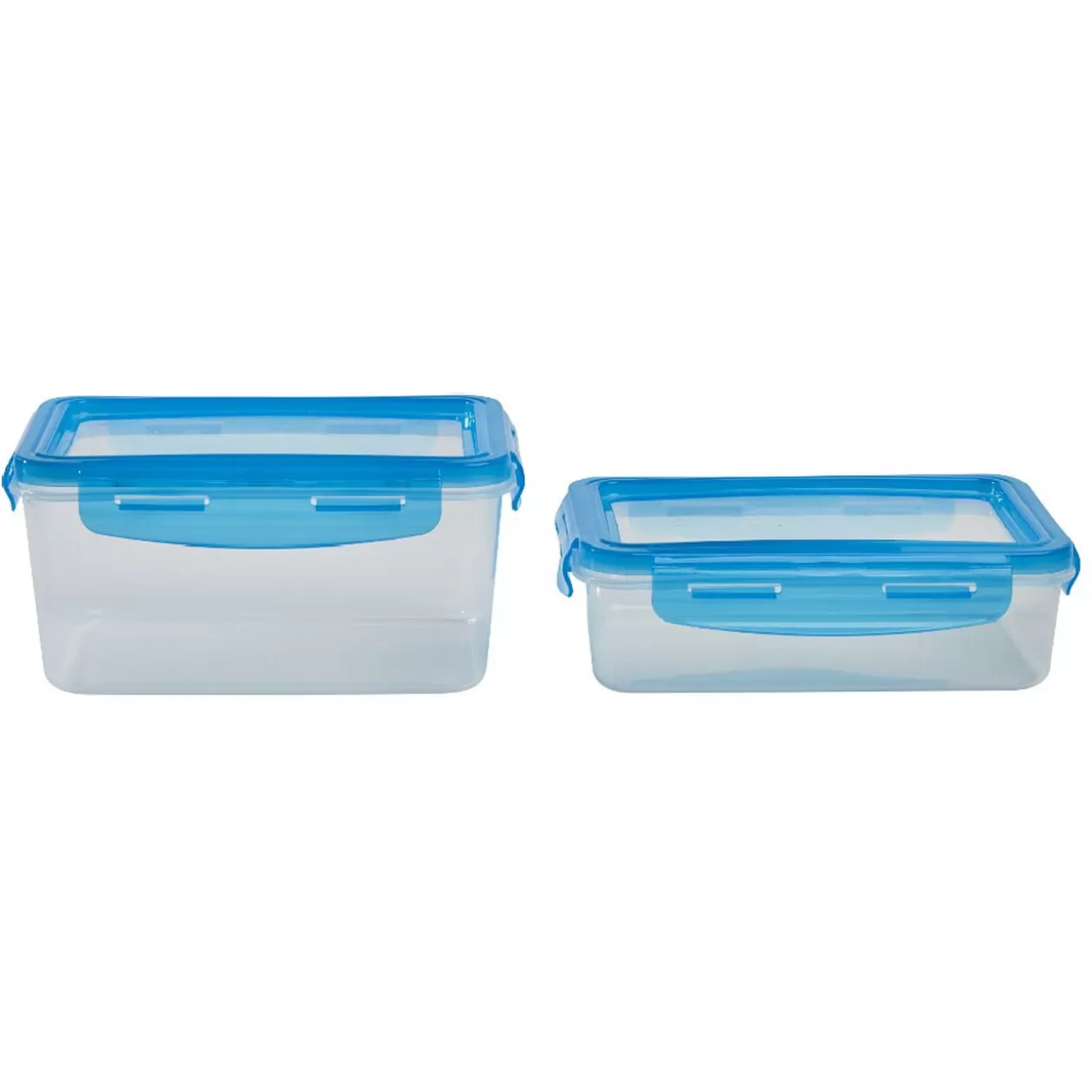 Boîte alimentaire en plastique avec couvercle flexible en silicone x2>Gifi Hot