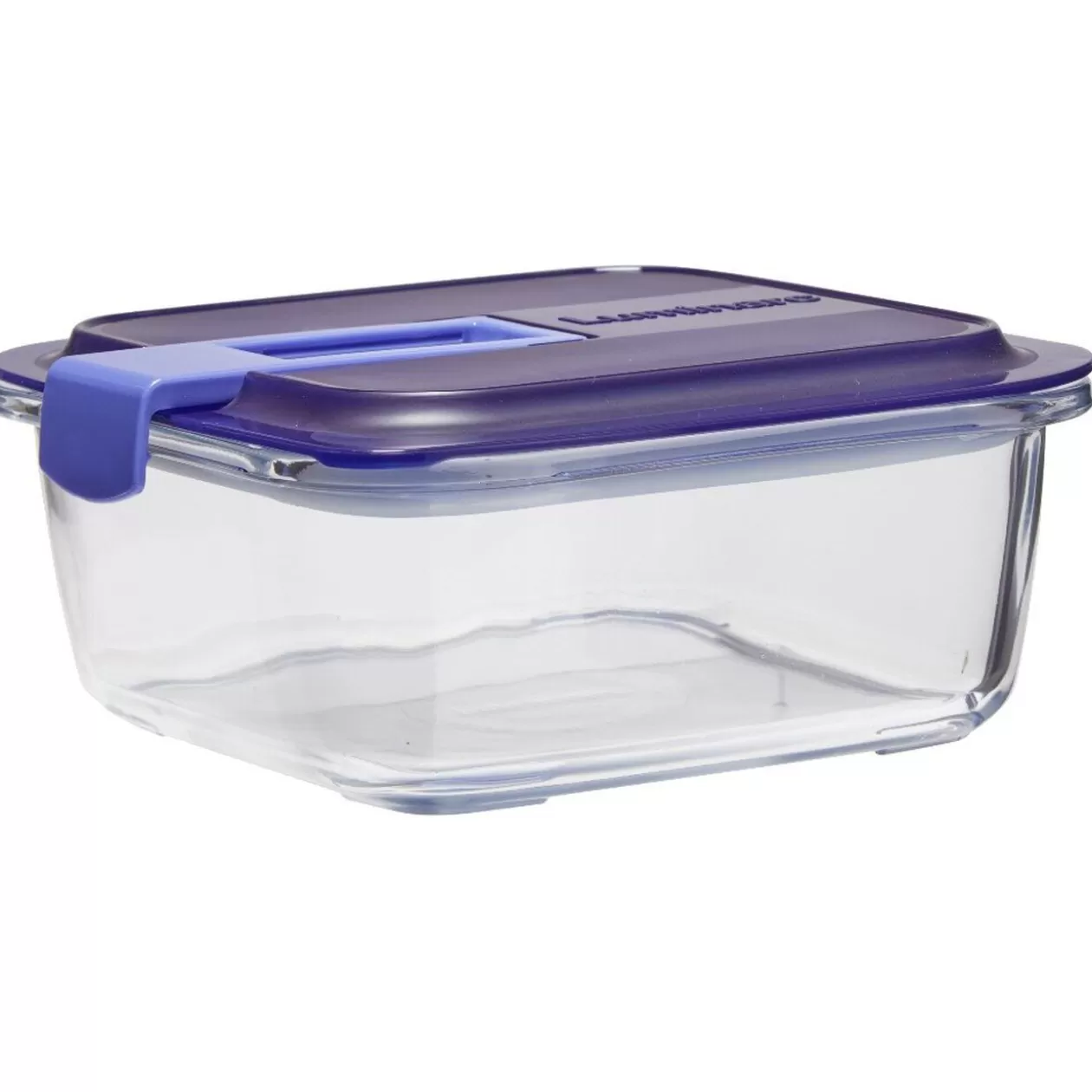 Gifi Boîte alimentaire Luminarc verre Easy Box transparent et vert 76 cl< Conservation Alimentaire