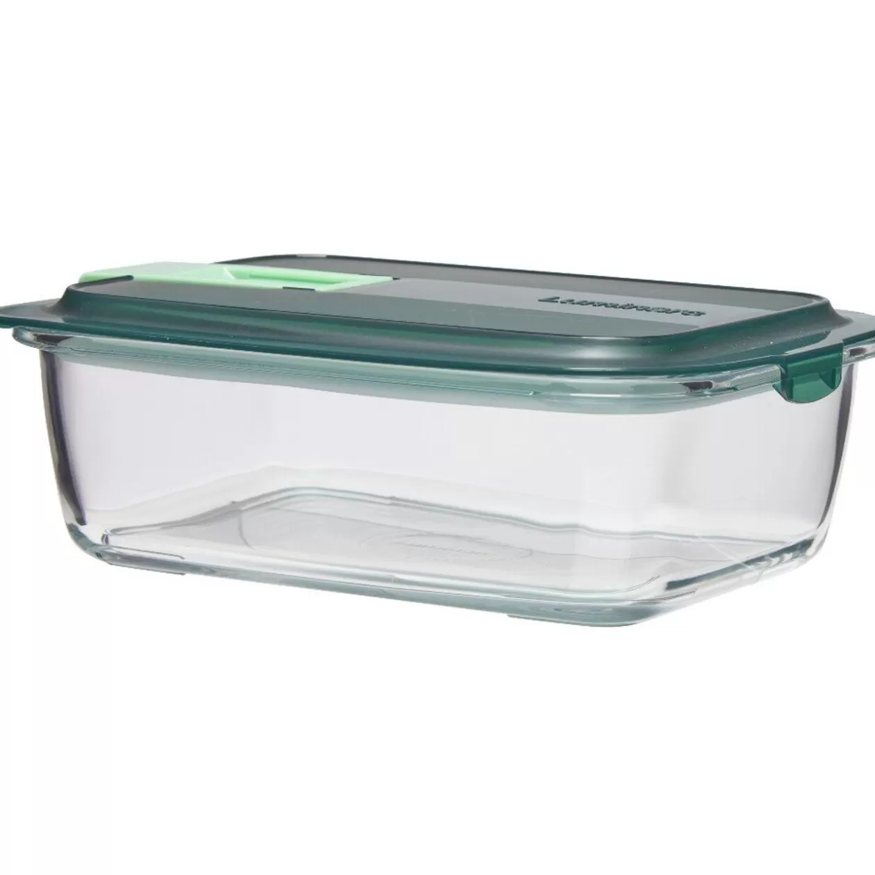 Gifi Boîte alimentaire Luminarc verre Esay Box transparent et vert 122 cl< Conservation Alimentaire