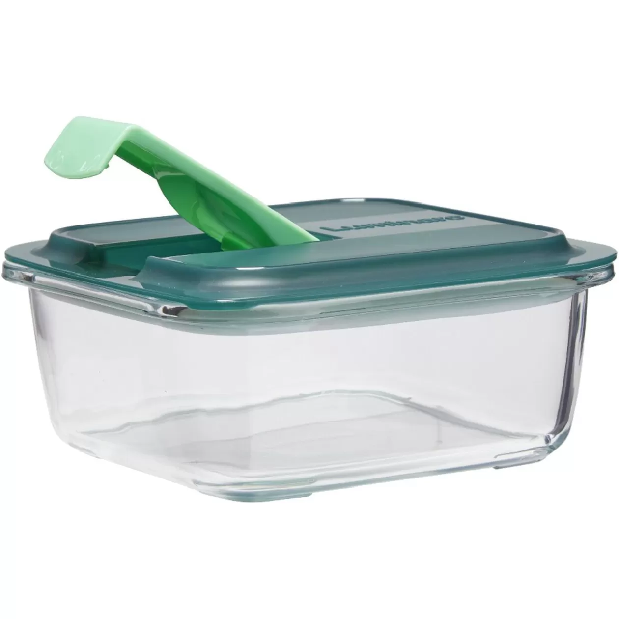 Gifi Boîte alimentaire Luminarc verre Esay Box transparent et vert 76 cl< Conservation Alimentaire