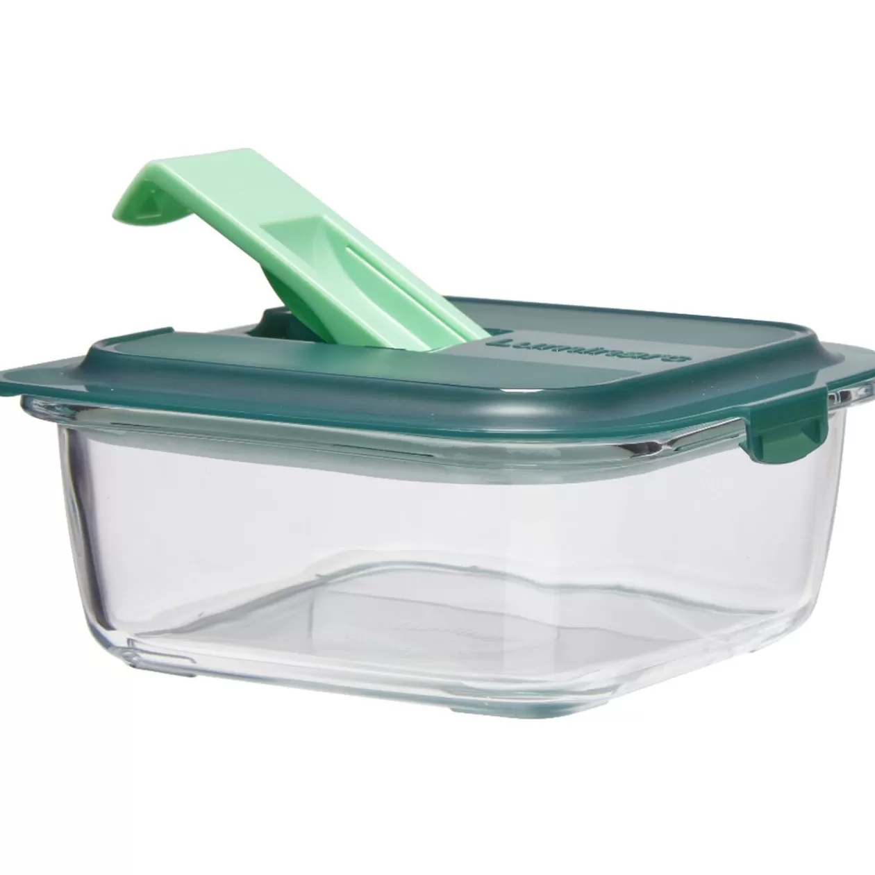 Gifi Boîte alimentaire Luminarc verre Esay Box transparent et vert 76 cl< Conservation Alimentaire