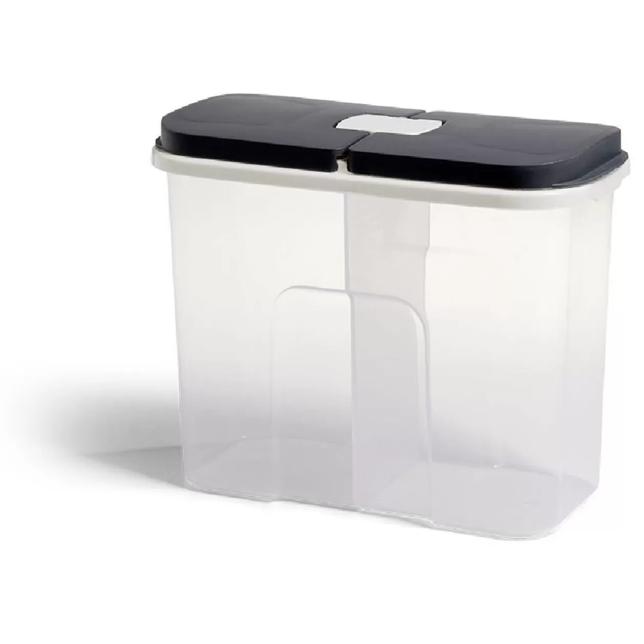 Gifi Boîte de conservation en plastique à 2 compartiments transparent 2,1L< Conservation Alimentaire