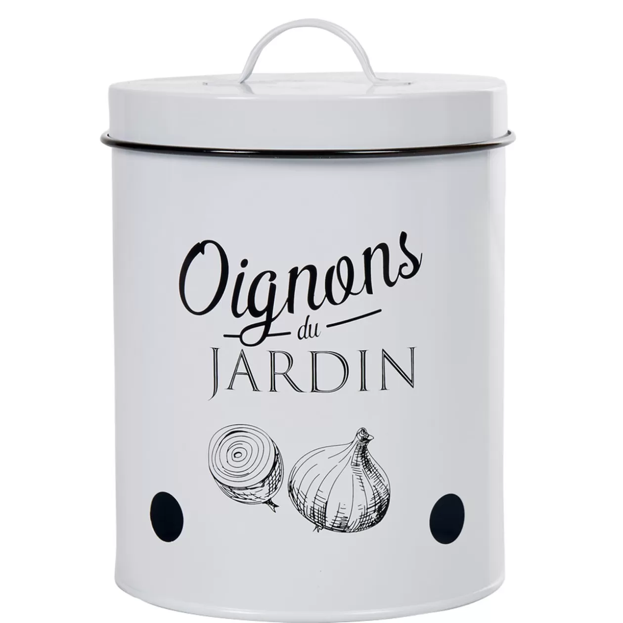 Gifi Boîte de conservation vintage en métal pour oignons< Conservation Alimentaire