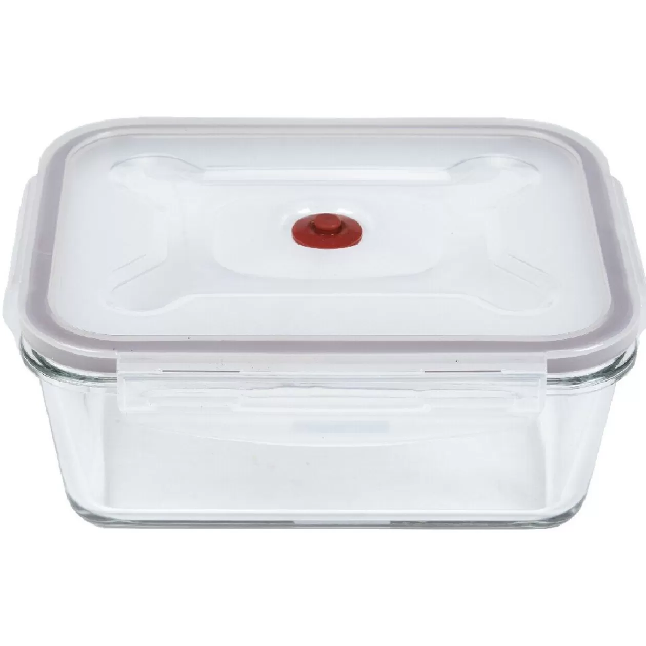 Boîte hermétique en verre avec couvercle 1,6L>Gifi Outlet